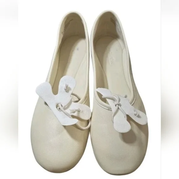 NEW! Haven Well Within Cream Soft Leather Ballet Flats! Size 9 - Picture 2 of 3